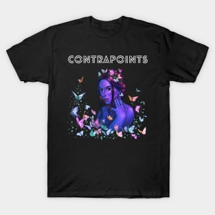 Butterfly Queen Contra Cutout T-Shirt